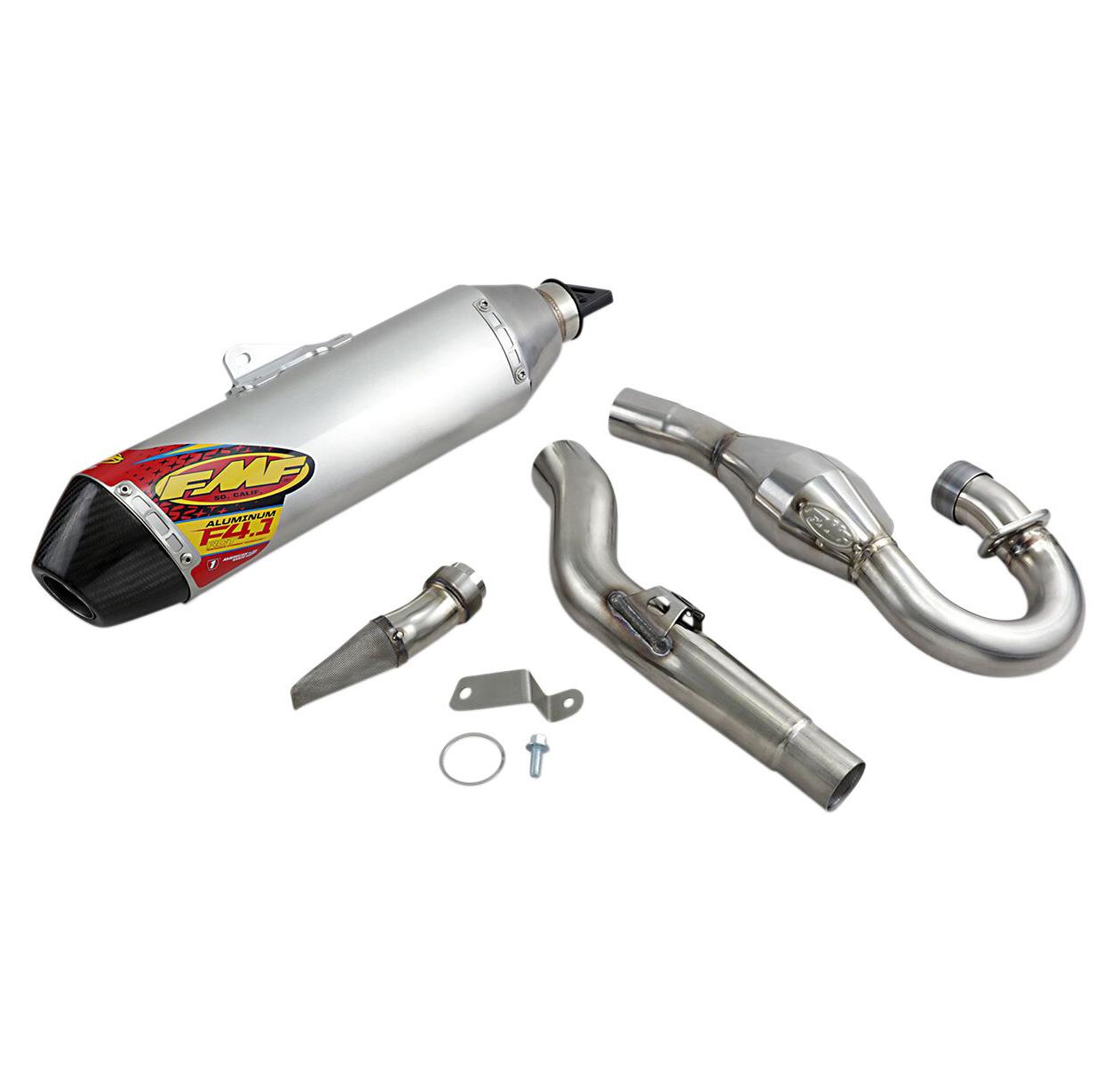 FMF Exhaust System Factory 4.1 RCT Megabomb Carbon For Kawasaki KX 450 2021-2023